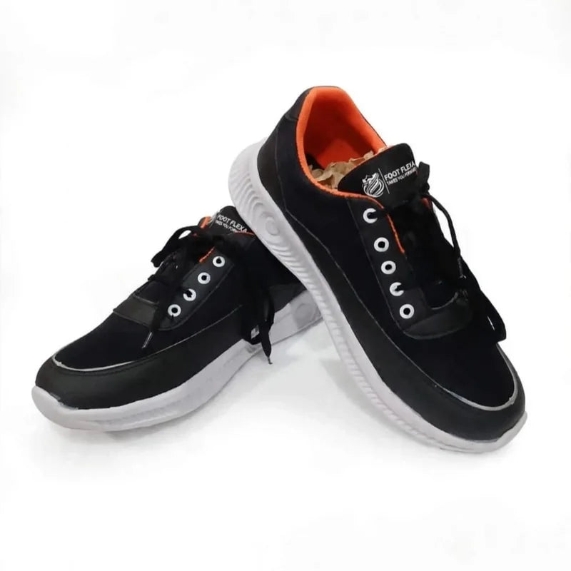 Men’s Sneakers with Orange Lining | Lightweight Breathable
